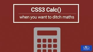 CSS Calc - What is the calc , how to use and why you need it?