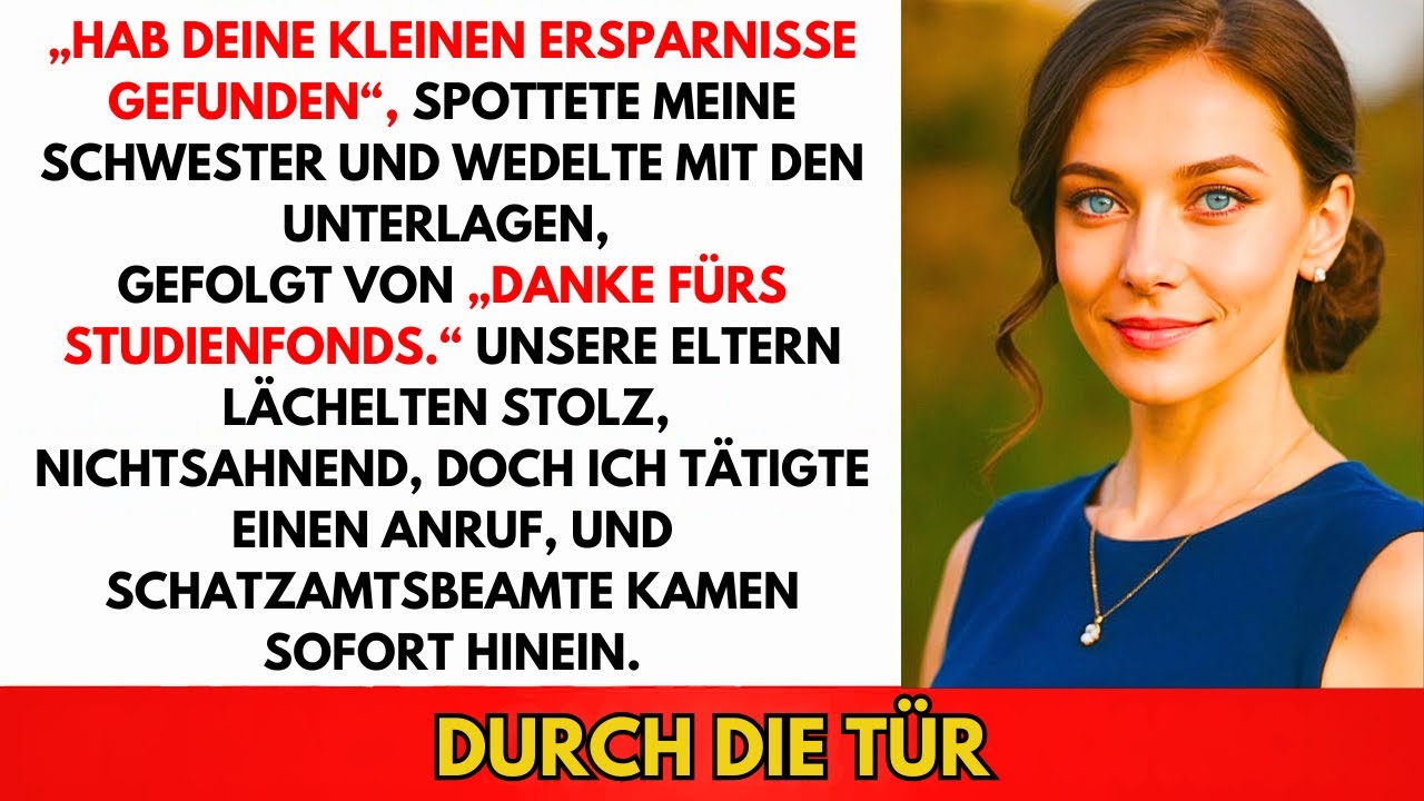 Meine Schwester Hat Mein Sparkonto Leergeräumt — 460.000€ Waren Drauf...
