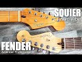 Squier Classic Vibe vs American Professional Stratocaster! - Guitar Tone Comparison!