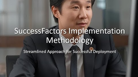 SuccessFactors Implementation Methodology #sap #sapsftraining