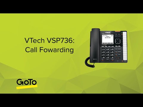 VTech VSP736: Call Forwarding