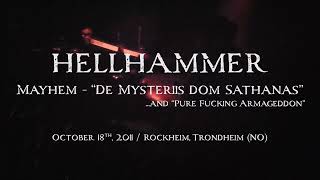 Hellhammer drumcam - Mayhem - "De Mysteriis Dom Sathanas"