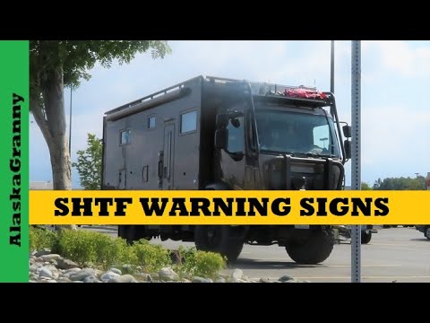 SHTF Preppers Warning Signs of SHTF - Prepping SHTF Is About To Happen
