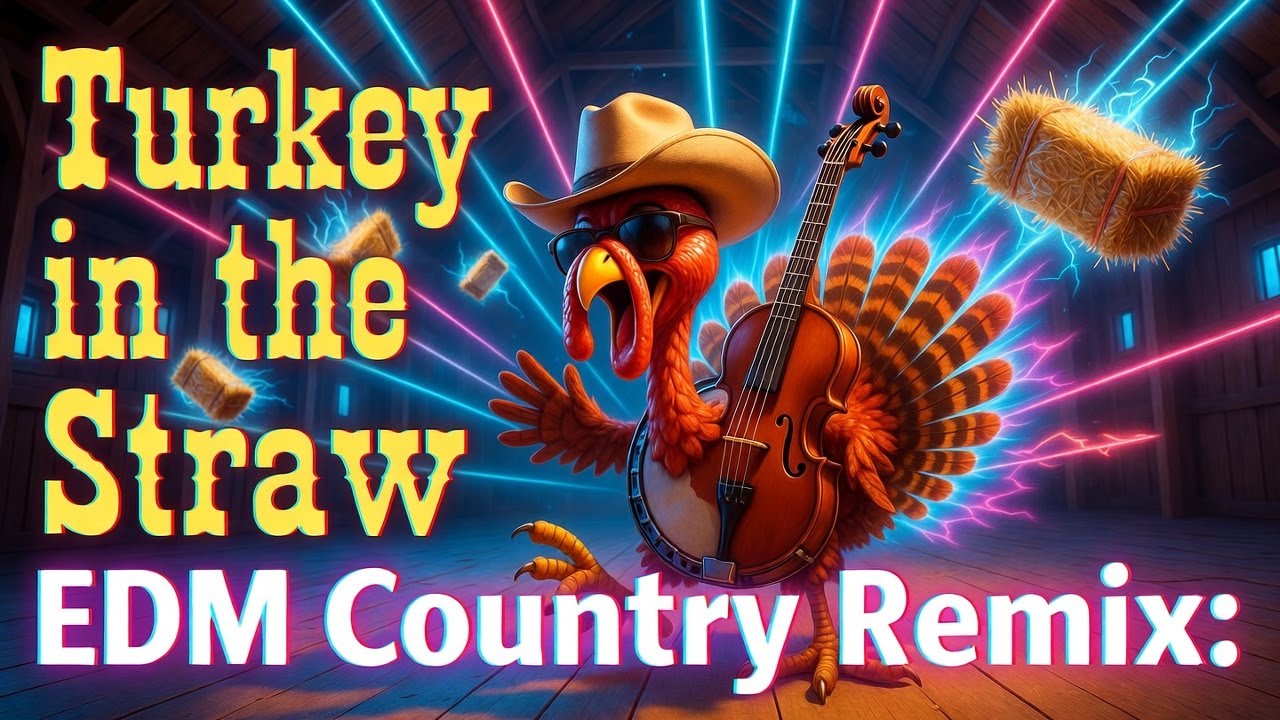 アニメ GOLDEN EGGS Music Best Hits Turkey'sHill Turkey in the Straw EDM Country Remix | Barn Beats & Twangy Drops