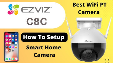 EZVIZ C8C | How To Setup C8C WiFi Outdoor Smart Home Camera #ezviz #ezvizcamera