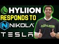 Hyliion Shll Stock Update | Thomas Healy Respond to Trevor Milton Nikola Tesla Insider Trading?