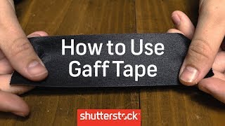 What is Gaff Tape? | Filmmaking Tips