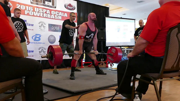 Dr. Jared Skinner 728 pound deadlift 220 weight cl...