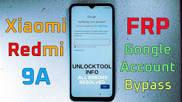 REDMI 9A/9T  MI ACCOUNT AND FRP BYPASS 100% DONE WITH UNLOCK TOOL MTK CPU | UNLOCKTOOL INFO MTK CPU