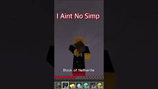 Minecraft Become Rich or Become Gamer Simp??? #shorts #minecraft