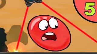 Несносный красный шар. Покатушки #5. Мультик ИГРА Red Ball Roll 2 на Игрули TV