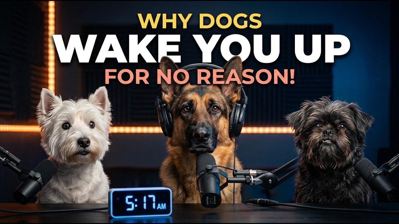Why Dogs Wake You Up for No Reason: The 5 AM Wake-Up Call - YouTube