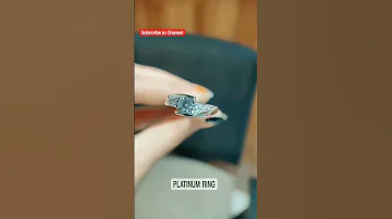 Platinum Ring Design Platinum Ring Jewellery Engagement Couple Fashion Trending Viral 1k 