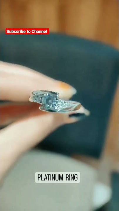 Platinum Ring Design #platinum #ring #jewellery #engagement #couple #fashion #trending #viral #1k