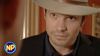 Timothy Olyphant Only Draws a Gun If He Plans To Use It | Justified Season 1 Episode 1 | Now Playing