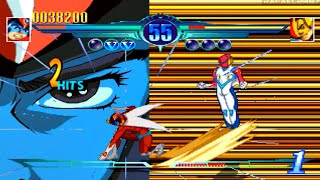 Tatsunoko Fight PS1 (Hurricane Polymar) vs (Volter) HD