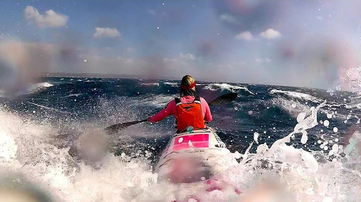 Wild Downwind Durban - 40 Knots with gusts up to 5...