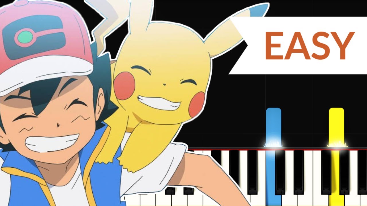 pokemon journey piano