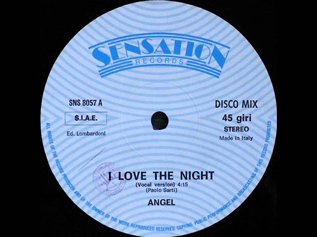 Angel - I love the night (1987) - YouTube