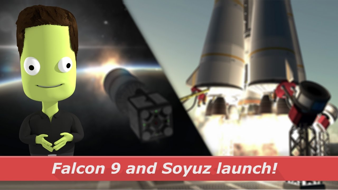 SpaceX Falcon 9 and Arianespace's Soyuz launch! kNews W.20/2017 YouTube