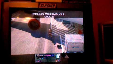 Across the map throw knife terminal