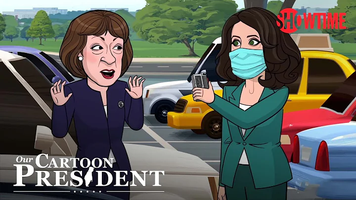 'Cartoon Susan Collins Dodges Everyone's Questions...