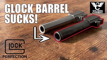 GLOCK BARREL SUCKS! | Glock vs. Wilson Combat 647 Barrel Comparison
