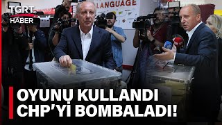 Muharrem İnce Sandık Başında Kaset Haberlerine Tepki Gösterdi, CHP’lilere Yüklendi – TGRT Haber