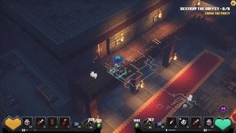 Minecraft Dungeons - Well level 2 - players cant move