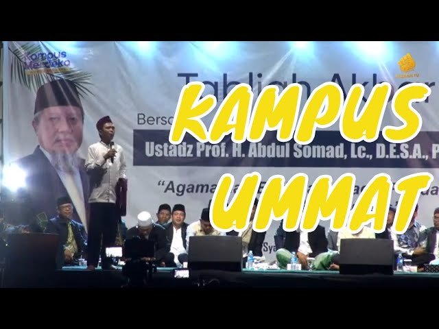 LIVE | Tabligh Akbar Ustadz Abdul Somad di Kampus Ummat - Universitas Muhammadiyah Mataram class=