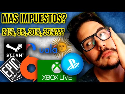 Nuevo IMPUESTO Digital ARGENTINA - Cuanto sale un juego? STEAM, EPIC, UALA etc...