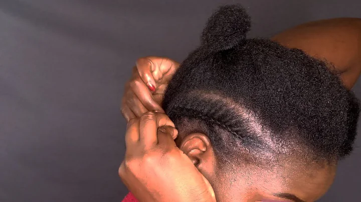 How to cornrow your own hair for beginners | How t...