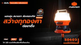Soft, comfortable light that illuminates in all directions. PUMPKIN LED lamp, 5000 lumens, model ... screenshot 5