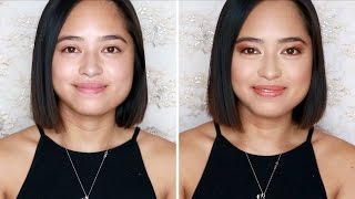 Warm Tone Autumn Makeup Hooded Eyes Zahrah Aliyah