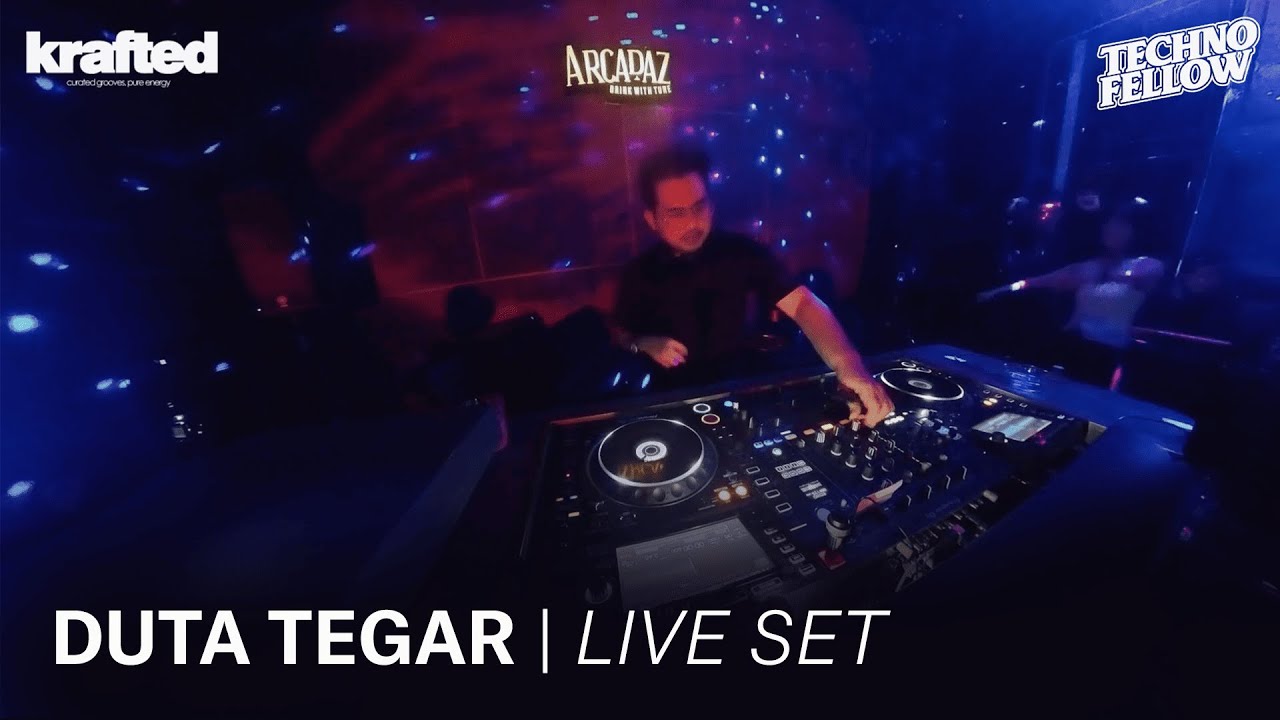 DUTA TEGAR Live Set at Techno Fellow, Arcadaz Yogyakarta