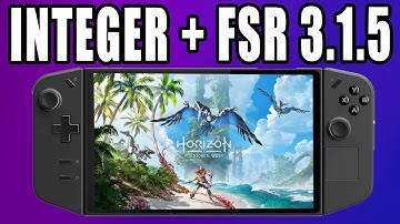 Best Combo Ever? Integer Scaling + AMD FSR 3.1.5 Tested on LEGION GO