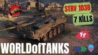 Strv 103B Blitz: 7 Kills in a Game! 🔥🏆 / World of Tanks / Wot Replays