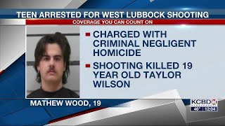 Teen arrested in West Lubbock Shooting