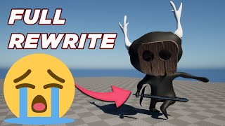 I REWROTE my WHOLE combat System to Unreal's Gameplay Ability System