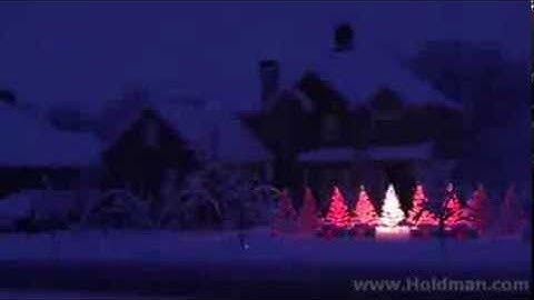 La casa magica di Natale - luci a ritmo di musica