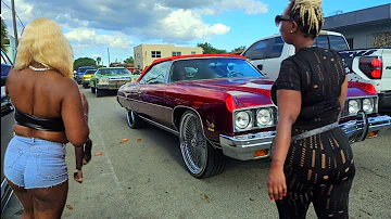 BROWN SUGAR FESTIVAL 2K24 CLEWISTON, FLORIDA DONKS / VERTS  / BIG RIMS / CUSTOM CARS / VIBIN