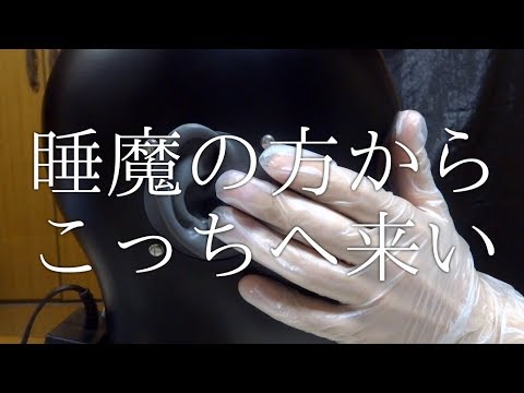 リアルな感覚ASMR | 耳のマッサージ / ビニール手袋 | Dummy Head Mic