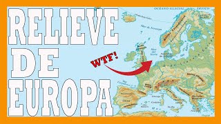 ✅✅✅ ¿Cómo es el RELIEVE de EUROPA? ✅✅✅ Mapa físico de Europa - Geografía básica de Europa