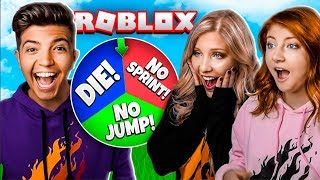RAINBOW SPIN WHEEL CHALLENGE in ROBLOX FLEE THE FACILITY!