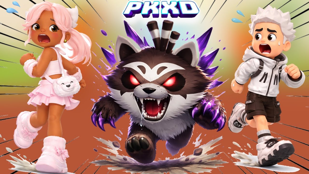 Escaping the Raccoon 🦝 | PK XD STORY - YouTube