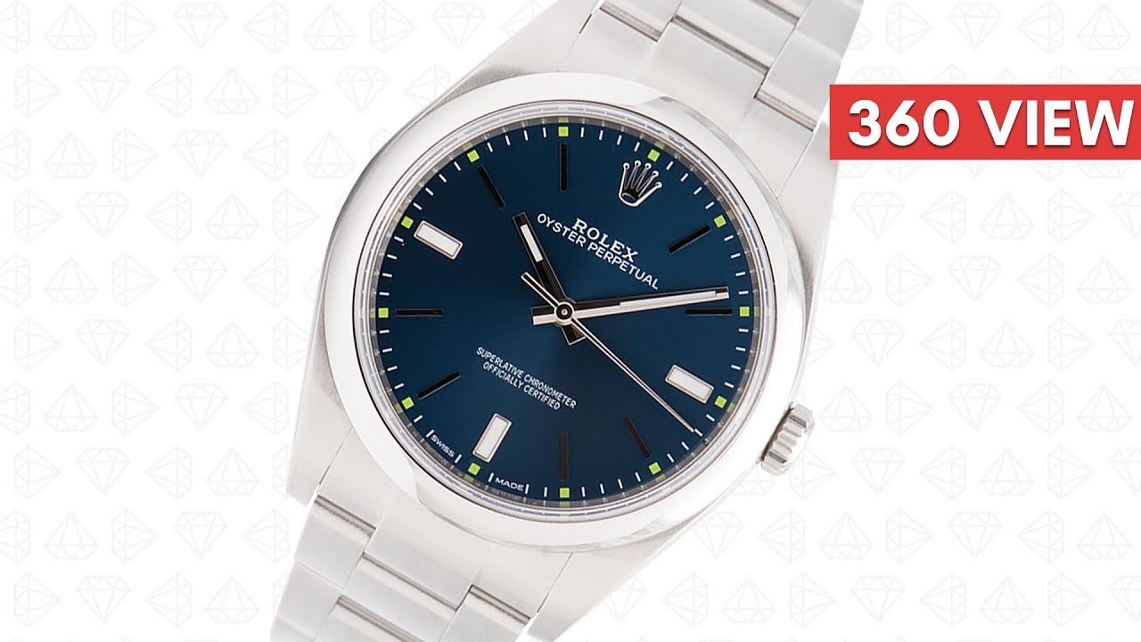 Rolex Oyster Perpetual 39mm Blue Dial Rolex Oyster Perpetual 39mm Blue Dial