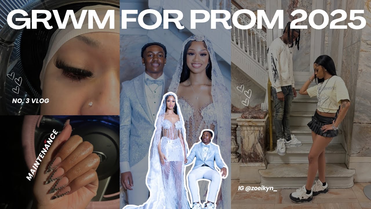 PROM 2♥︎25 VLOG | GRWM + Haul + Maintenance, etc. | Zoei Kyn ♡