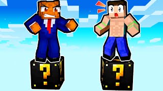 4-Player WWE Lucky Blocks In Minecraft Sky Wars