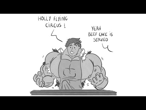 Beefcake - Muscle growth comic