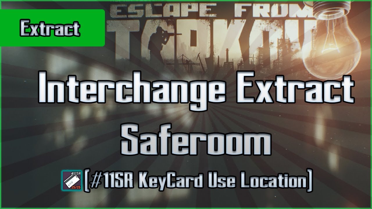 Interchange safe room exfil